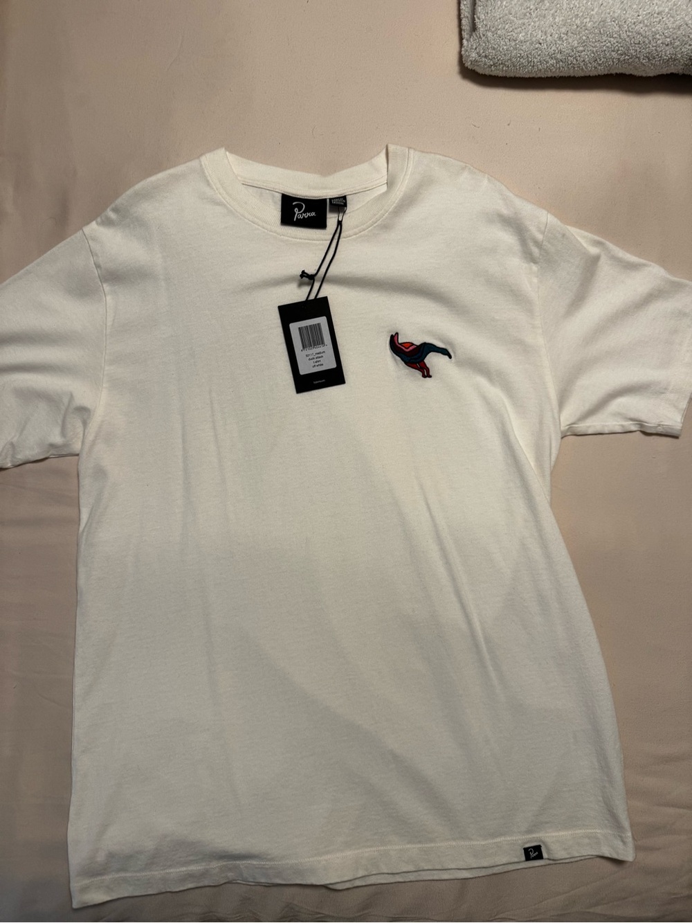 Parra Duck Attack (Off-White) Mens Tshirt
